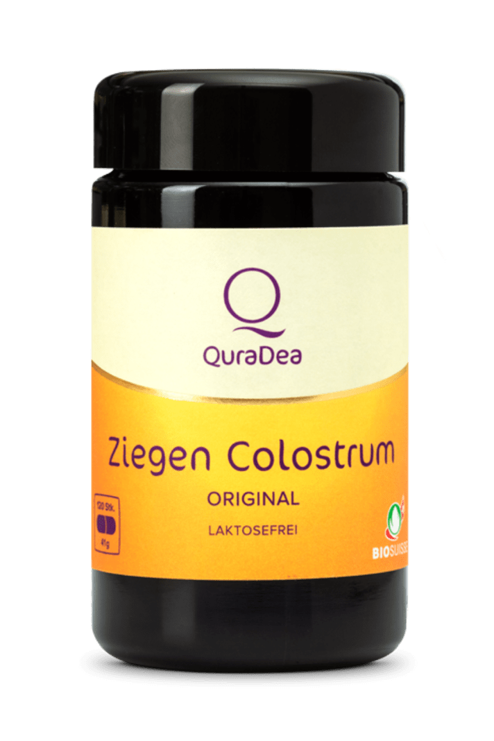 Organic goat colostrum capsules 120